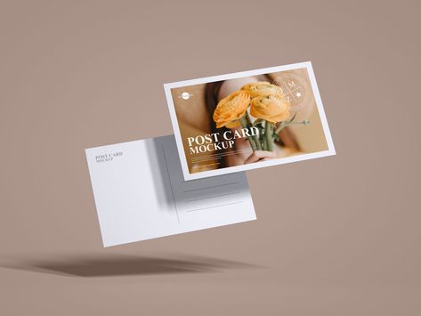 Postcard Mockup Free, App Social Media, App Social, Media Magazine, Postcard Mockup, Apple Devices, Stationery Mockup, Card Mockup, Postcard Design