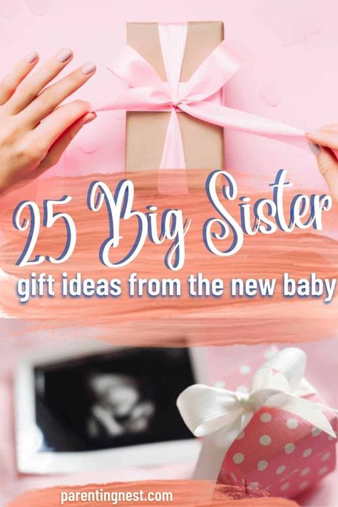 Big Sister To Be Gift Ideas, Teenage Big Sister Gifts, First Time Big Sister Gift, Big Sister Announcement With Ultrasound, New Sister Gift, Big Sister Bag For Hospital Gift, Big Sister Box Gift Ideas, Becoming A Big Sister Gift, Big Sister Survival Kit Ideas