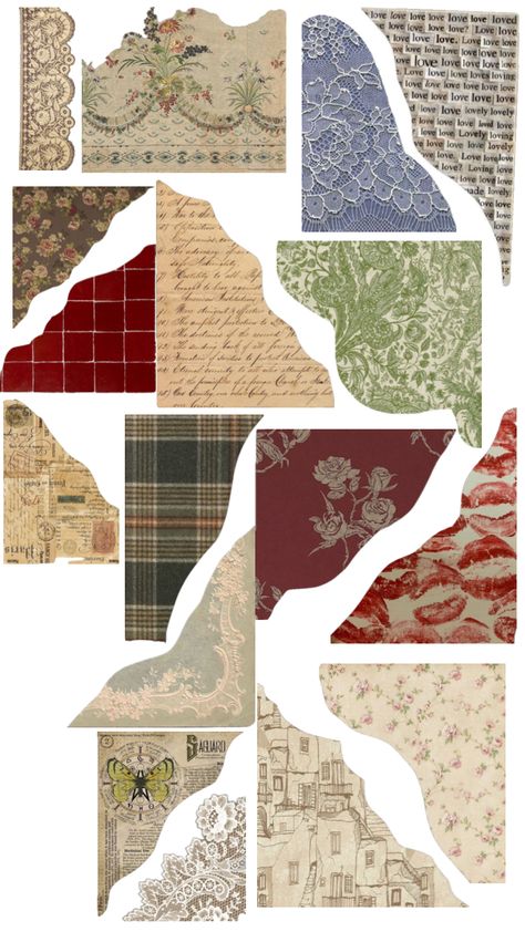 Png For Scrapbook, Paper Patterns Printable, Notebook Decorations Ideas, Cute Cutout Sticker, How To Print, Aesthetic Journal Designs Printable, Journal Images Free Printable, Scrapbook Printing Vintage, Journal Materials Printable