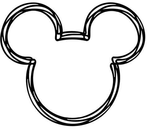 Mickey Ears Silhouette, Mickey Outline Svg, Mickey Mouse Head Outline, Free Mickey Svg, Mickey Head Outline, Mickey Outline Tattoo, Mickey Outline, Mickey Ears Svg, Mickey Mouse Outline