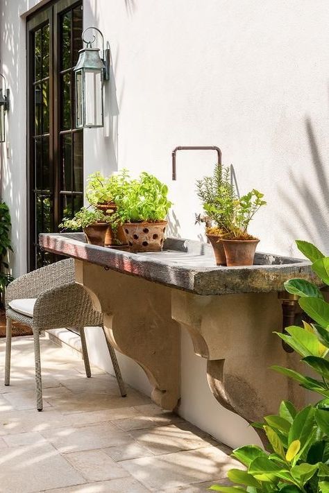 Outdoor Garden Sink, Outside Sink, Outdoor Kitchen Sink, Outdoor Sink, Garden Sink, Outdoor Sinks, Concrete Sink, Concrete Garden, Potting Bench