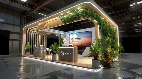 Sustainable Trade Show Booth concept - AI (1) | Images :: Behance Digital Art Exhibition, Art Exhibition Design, Trade Show Booth Design, Strategic Thinking, Trade Show Booth, Exhibition Stand Design, New Delhi India, Show Booth, Tradeshow Booth