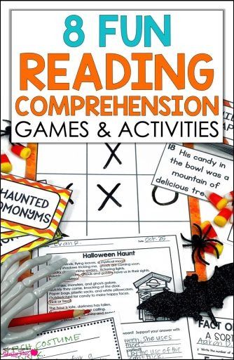 Get 8 fun reading comprehension games ideas that are sure to grab and keep the attention of your 3rd, 4th, and 5th grade students! These printable reading comprehension activities for kids include fun worksheets, fluency reading passages, coloring activities, and seasonal and holiday reading games. Perfect for DIY reading centers, fun at home reading lessons, or small group activities 3rd Grade Reading And Writing Activities, Comprehension Games 3rd Grade, 3rd Grade Reading Games Free, 2nd Grade Reading Comprehension Games, Fun Reading Comprehension Activities, Reading Buddy Ideas, Literacy Games 4th Grade, Ela Games Elementary, 3rd Grade Literacy Activities