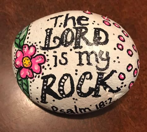 Rock Painting Ideas For Grave, Spiritual Rock Painting Ideas, Christian Rock Painting, Rock Painting Quotes, Prayer Rocks, Rock Art Painting, Rock Quotes, Rock Art Ideas, Inspirational Rocks