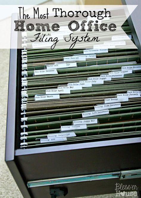 Home Office Organization Filing System Home Office Filing System, Office Filing System, Cd Tower, Home Filing System, Office Desk Organization, Office Organization Files, Organizing Paperwork, Office Files, Office Decorating