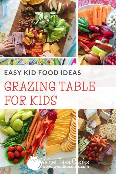 Grazing Table For Kids — What Lisa Cooks Kids Lunch Charcuterie Board, Toddler Grazing Board, Kids Charcuterie Board Ideas, Kids Graze Table, Kids Grazing Board, Kids Party Food Table, Toddler Charcuterie Board, Kid Charcuterie Board, Kids Grazing Table