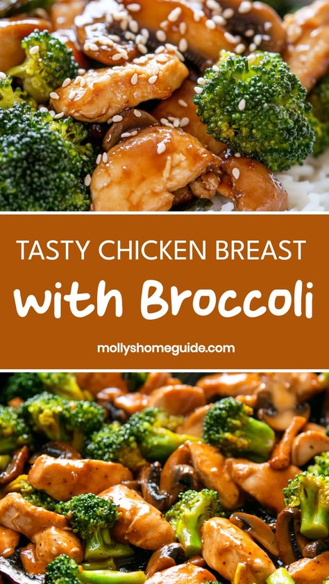 Indulge in a delicious and healthy meal with our flavorful recipe for chicken breast with broccoli. This dish is perfect for those looking for a nutritious and satisfying meal option. Tender, juicy chicken breast paired with vibrant and crisp broccoli - a winning combination that will surely please your taste buds. With simple ingredients and easy-to-follow steps, this recipe is great for both beginners and experienced cooks alike. How To Make Chicken And Broccoli, Chicken Tenderloin Broccoli Recipes, Chicken And Broccoli Recipes Crockpot, Chicken Recipes With Broccoli, Chicken Breast Broccoli Recipes, Recipes With Chicken And Broccoli, Chicken Breast And Broccoli Recipes, Easy Chicken And Broccoli Recipes, Chicken With Broccoli Recipes