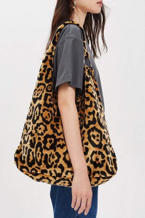 Topshop Kenya Leopard Print Tote Bag Leopard Print Accessories, Leopard Print Handbags, Leopard Print Tote, Leopard Print Bag, Topshop Outfit, Print Tote, Printed Tote Bags, Cloth Bags, Fashion Handbags