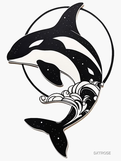 Orca Whale Drawing, Orca Tattoo Design, Sketches For Painting, Killer Whale Drawing, Orca Illustration, Orca Drawing, Killer Whale Tattoo, Orca Design, Cat Logos