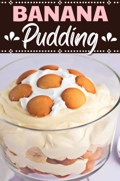 This quick and easy banana pudding recipe is made with cool whip, sweetened condensed milk, instant vanilla pudding mix, bananas, and vanilla wafers. Perfect for potlucks, family get-together's, and picnics. Best Ever Banana Pudding, Easy Dinner Casserole Recipes, Banana Pudding From Scratch, Pudding From Scratch, Easy Banana Pudding Recipe, Banana Cakes, American Dessert, Banana Pudding Desserts, What To Cook For Dinner