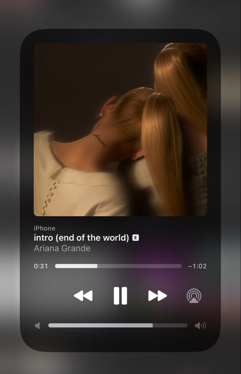 #songoftheday #music #arianagrande Relatable Songs, Song Of The Day, End Of The World, Ariana Grande, The Day, Songs, Collage, The World, Music