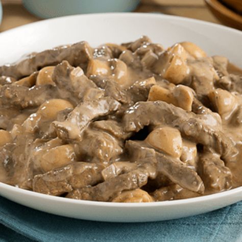 Beef Stroganoff Recipe Creamy Beef Stroganoff Recipe, Beef Stroganoff Recipes, Creamy Beef Stroganoff, Stroganoff Recipes, Ox Tongue, Beef Stroganoff Recipe, Stroganoff Recipe, Food Trip, Filipino Cuisine