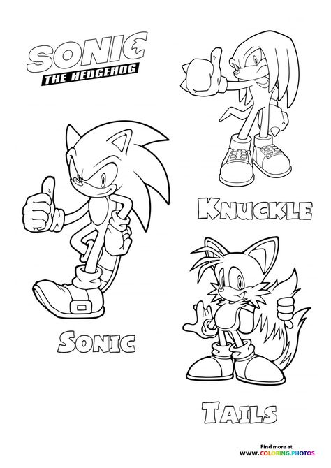 Sonic Coloring, Hedgehog Colors, Sonic The Hedgehog 2, Sonic Birthday Parties, Kids Colouring, Doctor Eggman, Sonic Birthday, Muppet Babies, Cartoon Coloring Pages