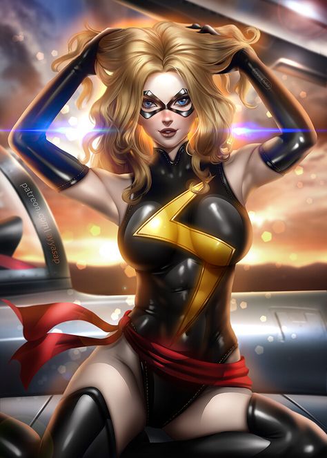 Carol Danvers ( Ms. Marvel ), AyyaSAP ❤️ on ArtStation at https://www.artstation.com/artwork/baO9qG Ms Marvel Captain Marvel, Miss Marvel, Comic Script, Mary Jane Watson, Carol Danvers, Bd Comics, Comics Girls, Marvel Girls, Ms Marvel