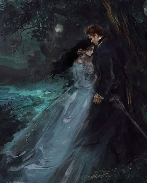 Yew Tree, Fantasy Couples, Romance Art, Forbidden Love, Romantic Art, Arte Fantasy, Ethereal Art, Dreamy Art, Couple Art