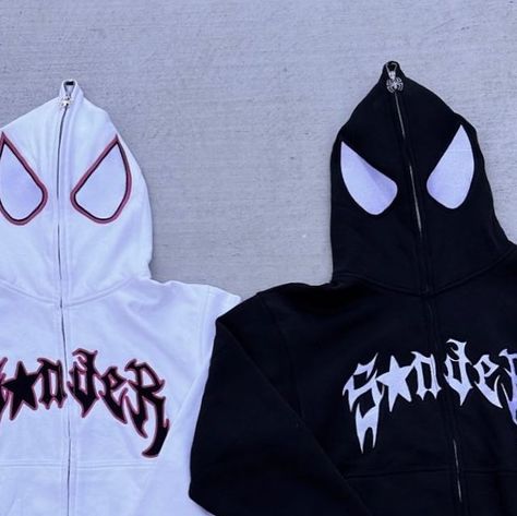 StarrySonder on Instagram: "Drop date will be announced soon… Cop or drop??🕷️🕸️ • • • #starrysonder #clothingbrand #spiderman" Black Men Streetwear, Spiderman Background, Alt Men, Spiderman Outfit, Y2k Men, Streetwear Hoodie, Matching Couple Outfits, Cooler Look, Matching Couple