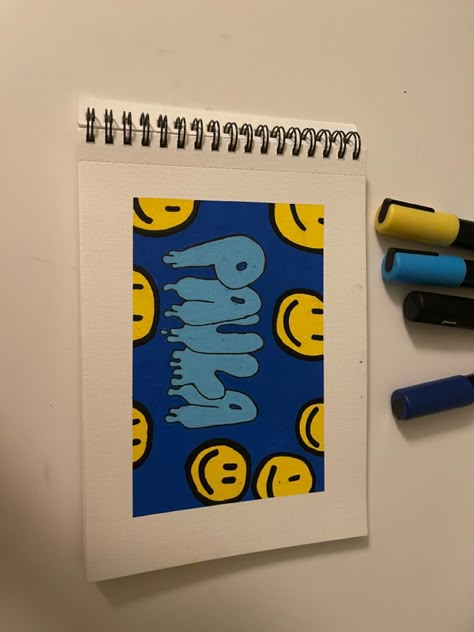 Easy Posca Pen Drawing, Drawing With Posca Pens, What To Draw With Posca Markers, Things To Draw With Posca Markers, Drawings With Posca Markers, Drawing With Posca Markers, Posca Pens Art Ideas Simple, Things To Draw With Posca Pens, Posca Pen Doodles