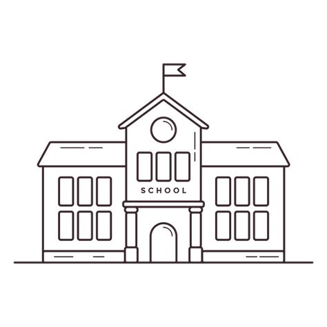 Classical school building stroke icon #AD , #AFF, #SPONSORED, #school, #icon, #stroke, #Classical School Building Design Drawing, How To Draw A School Building, Drawing Of School Buildings, Drawing Of A School Building, School Simple Drawing, School Drawing Building Easy, Drawing School Ideas, Cute School Drawings, How To Draw School