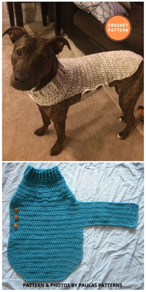 Xl Dog Sweater Crochet Pattern Free, Free Crochet Dog Coat Pattern, Dog Sweater Crochet Pattern Medium, Simple Crochet Dog Sweater, Crochet Dog Sweater For Large Dogs, Crochet Patterns Dog Clothes, Xxl Dog Sweater Crochet Pattern, Crochet Dog Coat Free Pattern Easy, Crochet Pet Sweaters Dog Coats