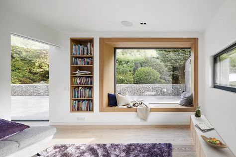 -8585863258975499589@2x.webp 2.003×1.336 Pixel Grand Designs Australia, Window Seat Design, Window Nook, Gum Tree, Window Benches, House Extension Design, Grand Designs, Natural Landscape, Window Design