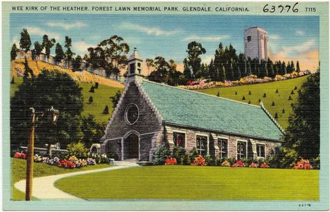 Inside Forest Lawn Memorial-Park, the Disneyland of Graveyards | History| Smithsonian Magazine Forest Lawn Memorial Park, The Heathers, Glendale California, I Love La, Boston Public Library, Religious Architecture, Vintage Los Angeles, My L, Los Angeles Usa