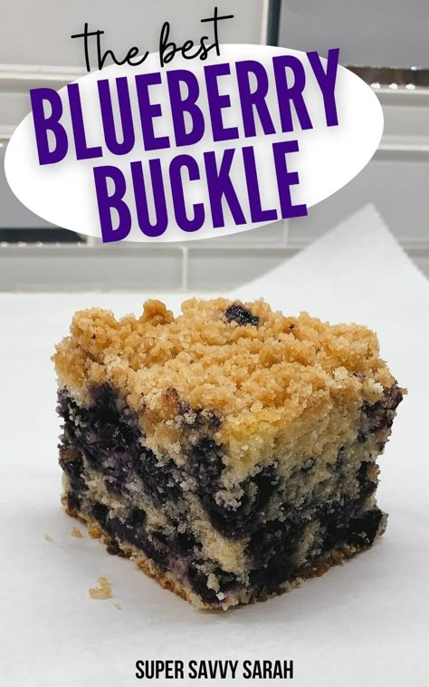 Frozen Blueberry Recipes, Buckle Cake, Gluten Free Summer Desserts, Blueberry Buckle Recipe, Buckle Recipe, Fresh Blueberry Recipes, Summer Desserts Gluten Free, Summer Desserts Easy No Bake, Cake Blueberry