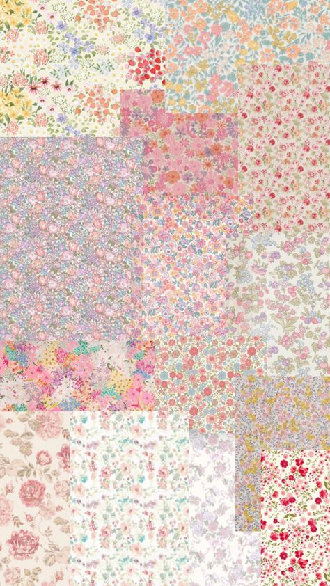 :) Floral Collage Wallpaper, Ig Background, Floral Quilt Patterns, Patchwork Background, Summer Prints Wallpaper, Patchwork Wallpaper, Quilt Wallpaper, Flowers Collage, Floral Backgrounds