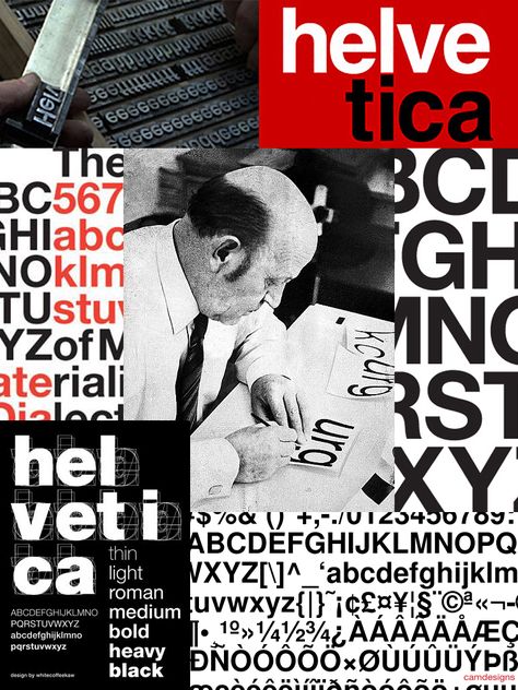 Max Miedinger (December 24, 1910 – March 8, 1980) was a Swiss typeface designer. He was famous for creating Neue Haas Grotesk typeface in 1957 which was renamed Helvetica in 1960. When he was 26 years old he went to work as a typographer for an advertising studio called Globe. After ten years, Miedinger became a representative for the Type Foundry Haas (Switzerland). This is where he would make his mark on history by designing the most used typeface of the 20th century — Helvetica. Helvetica Aesthetic, Grotesk Typeface, Art Poster Ideas, Max Miedinger, Artsy Room, Type Specimen Book, Specimen Book, Magazine Spread, Ad Layout