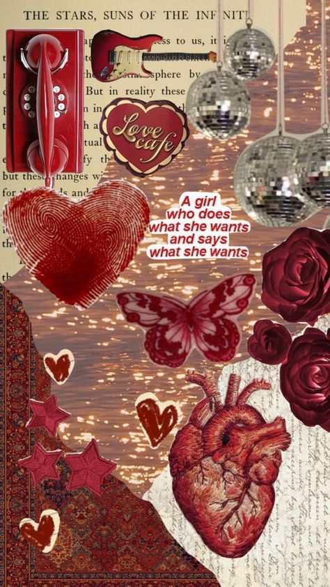 Red Valentines Aesthetic Background, Red Aesthetic Shuffles, Red Collage Art, Dark Red Valentine Aesthetic, Grunge Valentines Aesthetic Wallpaper, Dark Valentine Aesthetic, Valentines Wallpaper Vintage, February Collage Wallpaper, February Wallpaper Aesthetic Collage