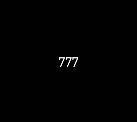 Angel Numbers Black Aesthetic, 777 Wallpaper Laptop, Wallpaper Laptop Black And White, Black And White Angel Numbers, 777 Widget, 777 Aesthetic, Black Star Background, 777 Wallpaper, 2003 Aesthetic