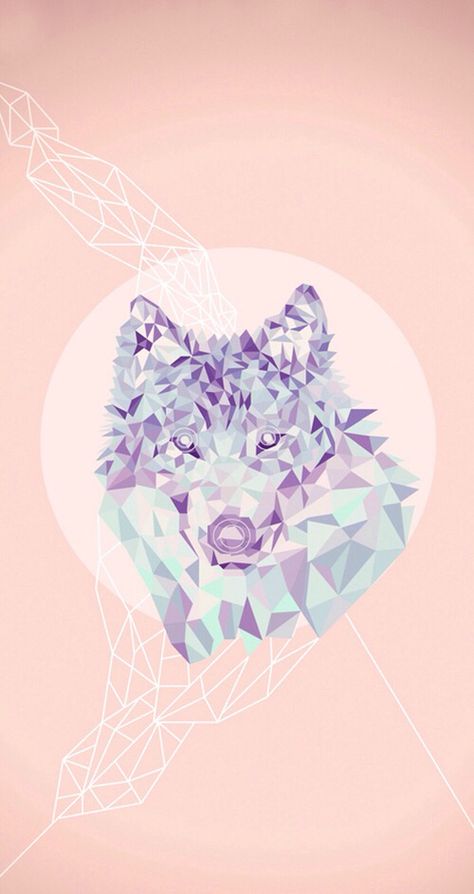 Pink Wolf, Hd Wallpapers For Iphone, Nice Wallpapers, Wallpaper Profile, Girly Wallpapers, Wolf Wallpaper, Boho Wallpaper, Backgrounds Patterns, Wallpapers For Iphone