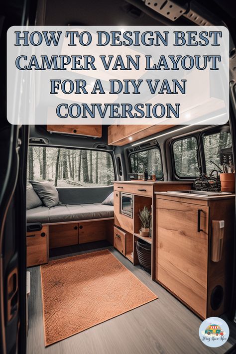 Dreaming of hitting the road with a camper van tailored just for you? 🚐✨ Discover how to design the BEST camper van layout for your DIY conversion project on RVingKnowHow.com! From maximizing space to choosing the right materials, we've got all the insider tips you need. What features are a must-have in your dream van? Share with us in the comments! Click to start planning your ultimate road trip home. 🛠️🌍 #rvingknowhow #vanlife #DIYconversion #camperdesign #roadtrip Vanlife Layout Ideas, Low Roof Camper Van, Van Conversion Ideas Layout Floor Plans, Van Conversion Ideas Layout, Camper Van Layout, Camper Layout, Van Layouts, Van Layout, Best Camper