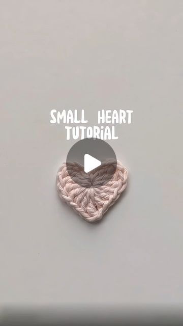 Learn Crochet Beginner, Heart Tutorial, Treble Crochet, Handmade Gifts For Friends, Easy Handmade Gifts, Crochet Heart Pattern, Crochet Hook Size, Crochet Stitches For Beginners, Heart Crafts