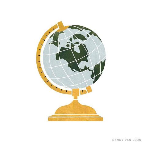 Sanny Van Loon, Loon Illustration, Earth Day Illustration, Notion Inspo, Zestaw Ikon, Day Earth, No Planet B, Day Illustration, Card Inspo