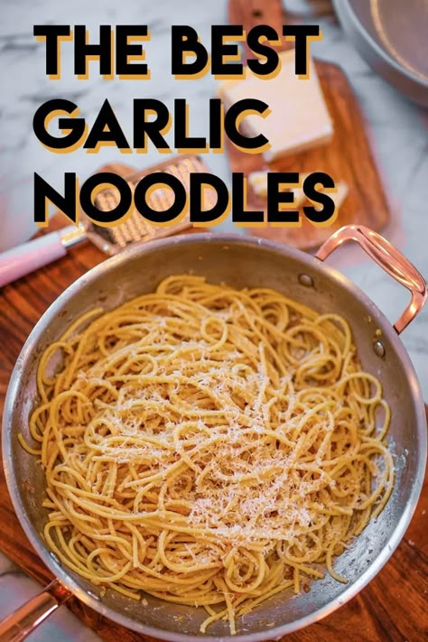 Best Garlic Noodles Recipe, Vietnamese Garlic Noodles Recipe, Korean Corn Cheese Recipe, Taiwanese Fried Chicken Recipe, Orange Cauliflower Recipes, Pepper Shrimp Recipe, Tteokbokki Recipe, Katsu Recipes, Garlic Noodles Recipe