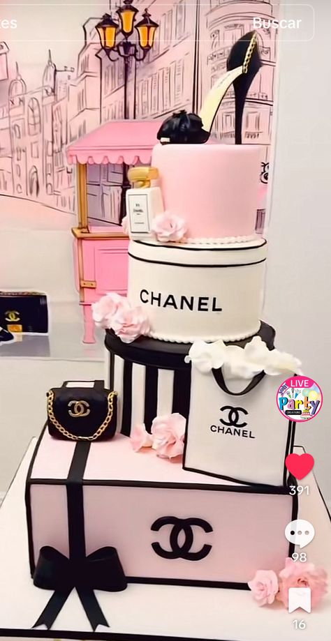 Ysl Cake, Chanel Purse Cake, Diva Birthday Cakes, Paris Themed Cakes, Paris Sweet 16, Chanel Cake, Designer Cake, Purse Cake, Chanel Party