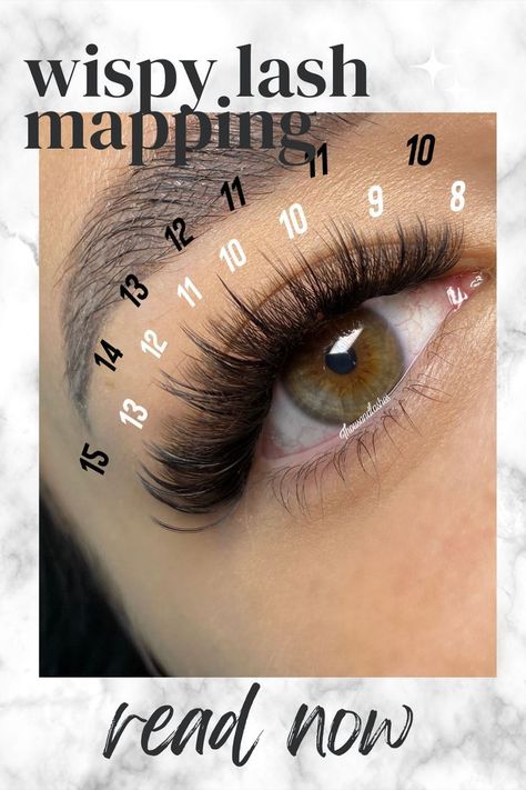 #Wispy_Lash_Mapping #Eyelash_Extensions_Classic #Whispy_Lashes #Eyelash_Extensions_Salons Wispy Lash Mapping, Eyelash Extensions Classic, Eyelash Studio, Making A Plan, Lash Maps, Lash Map, Lash Mapping, Lashes Fake Eyelashes, Eyelash Tips