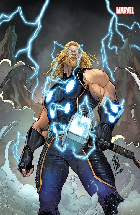 Ultimate Thor, Marvel Ultimate Universe, Thor Comic Art, Thor Art, Thor God Of Thunder, Marvel Character Design, Thor Comic, Thor God, Ultimate Marvel