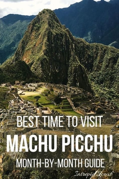 Best Time to Visit Machu Picchu - Month-By-Month Guide Machu Pichu Tattoo Ideas, Manchu Pichu Peru, Machu Pichu Outfits, Macho Pichu, Manchu Pichu, Macchu Picchu Trip, Machi Pichu, Machu Pichu Travel, Machu Picchu Outfit