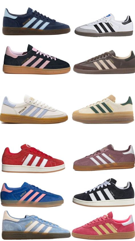 For a photo collage featuring Gazelle Adidas, consider incorporating keywords that highlight their classic style and vintage vibe. Emphasize the iconic sneakers and their place in street fashion, showcasing the athletic aesthetic that defines them. Capture the retro look with colorful designs that reflect urban culture and the timeless appeal of these beloved shoes. This combination will effectively convey the essence of Gazelle Adidas and its significance in footwear fashion. Gazelle Adidas, Athletic Aesthetic, Shoes For School, Urban Culture, Footwear Fashion, Vintage Vibe, Adidas Gazelle, Retro Look, Vintage Vibes