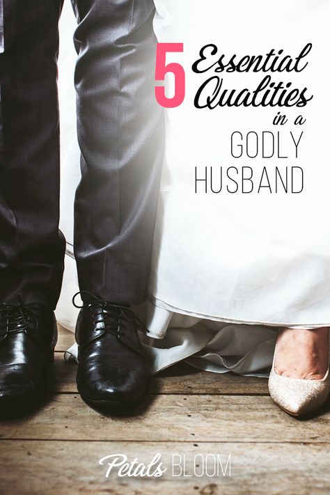 Although he may be Christian, it does not automatically mean that he'll make a great godly husband. Click to learn the 5 essential qualities in a godly husband. #essentialqualities #godlyhusband #greatmarriage Biblical Quotes For Husband, Good Husband Qualities, Qualities In A Husband, Attributes Of A Godly Husband, Godly Dating 101 Future Husband, Godly Waiting Future Husband, Godly Dating For Men, Godly Husband Qualities, Biblical Husband