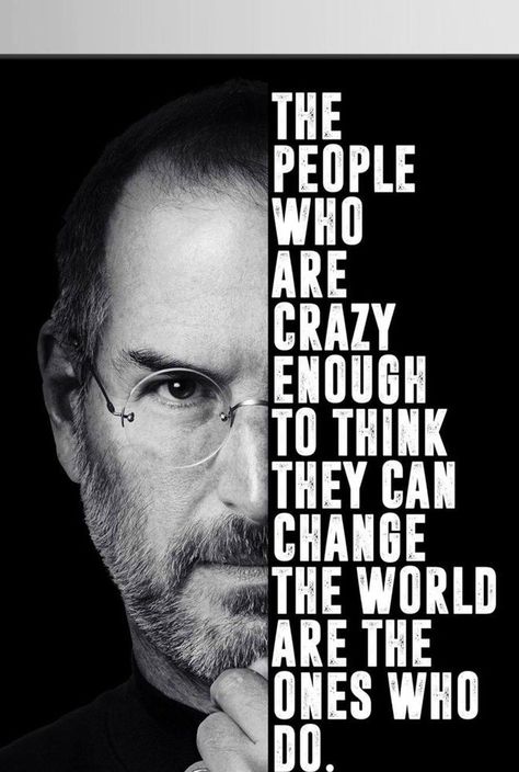 Steve Jobs Quotes Inspiration, Change The World Quotes, Steve Jobs Apple, Jobs Quotes, Dreaming Quotes, Inspirational Quotes About Change, Be True To Yourself Quotes, Quotes Thankful, Job Poster