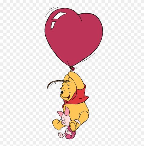 Weenie The Poo, Painting Winnie The Pooh, Winnie The Pooh Valentine, Winnie The Pooh Clipart, Pooh Winnie, Care Bears Vintage, Winnie The Pooh Cake, Heart Clip Art, Kitty Cake