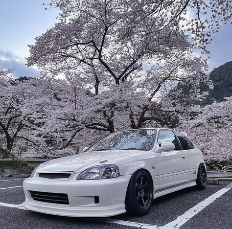 Modded Honda Civic Hatchback, Old Honda Civic Aesthetic, Honda Civic Ek Hatchback, Civic Ek9 Type R, 90s Honda, Honda Civic 1999, Honda Civic Ek9, 1998 Honda Civic, Honda Civic 1998