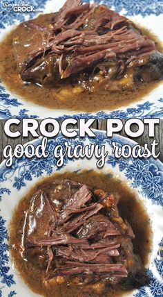 Chuck Roast In The Crock Pot, Recipes Using Roast Beef, Chuck Roast Crock Pot Recipes Easy, Chuck Tender Roast Recipes, Crock Pot Roast Beef Recipes, Best Gravy Recipe, Chuck Roast Crock Pot Recipes, Crock Pot Chuck Roast, Roast Beef Crock Pot Recipes