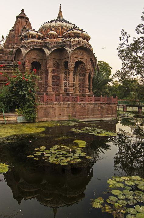 Jodhpur Rajasthan, Padi Diving, Indian Garden, India Travel Places, India Architecture, Ancient Indian Architecture, Amazing India, Indian Architecture, Desi Aesthetic