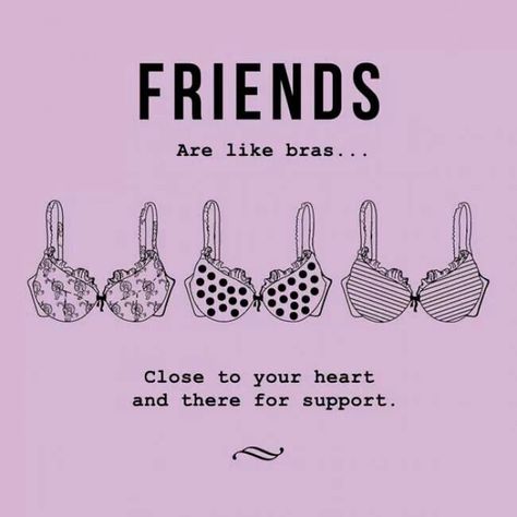 Friends are like bras... Bra Quote, Make Your Own Card, Friends Are Like, Support System, Words Of Encouragement, Friends Quotes, Inspirational Words, Me Quotes, Birthday Cards