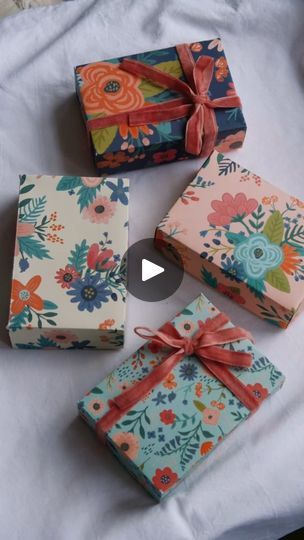 Paper Folding Techniques, Paper Box Diy, Jw Pioneer Gifts, Gift Wrapping Techniques, Gift Wrapping Inspiration, Simple Gift Wrapping, Origami Crafts Diy, How To Make Box, Origami Tutorial