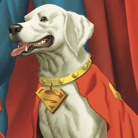 Dc Super Pets, Dc Metropolis, Joe Quinones, Krypto The Superdog, Supergirl Art, Superman Pictures, Superman Family, National Puppy Day, Gold Prospecting