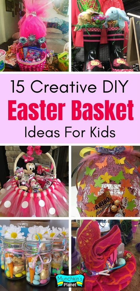 Gift Baskets For Teens, String Easter Eggs, Frozen Easter Basket, Mens Easter Basket, Diy Easter Basket Ideas, Tutu Easter Basket, Dollar Tree Easter Basket, Diy Easter Baskets, Personalized Easter Baskets